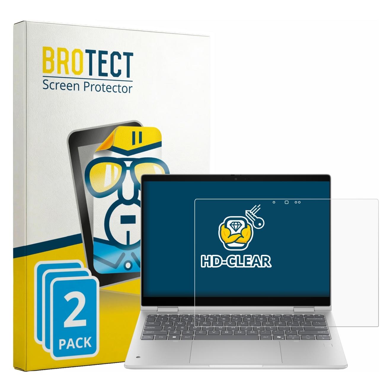 Brotect Schutzfolie für HP ProBook 4 Flip G2i 13" Displayschutz Displayschutzfolie Folie Klar Transparent (13") (1864898)
