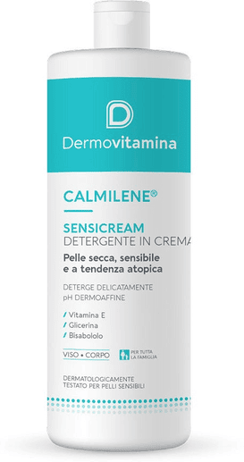 Dermovitamina Calmilene Sensicream Detergente in Crema Pelle Secca 500 ml