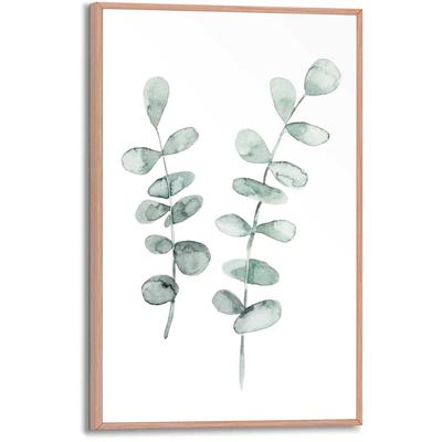 Poster REINDERS "Eukalyptus", grün (farbe bild(er): grün), B:20cm H:30cm T:1,6cm, MDF, Bilder, Poster
