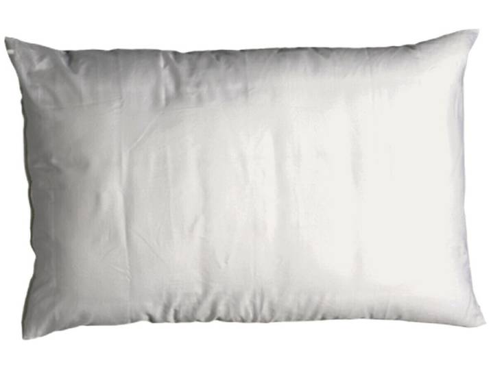 Inhouse Kissen Gots Satin Paspel 50x70 weiss