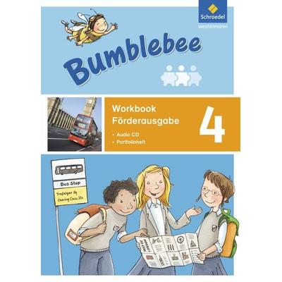 Bumblebee 4. Workbook Förderausgabe, Geheftet von Gisela Ehlers,Ursula Michailow-Drews,Michaela Schönau,Hannelore Tait,Anna Van Montagu, Schroedel