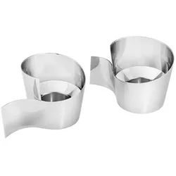 Georg Jensen, Windlicht, Fold Teelichthalter set (2x)