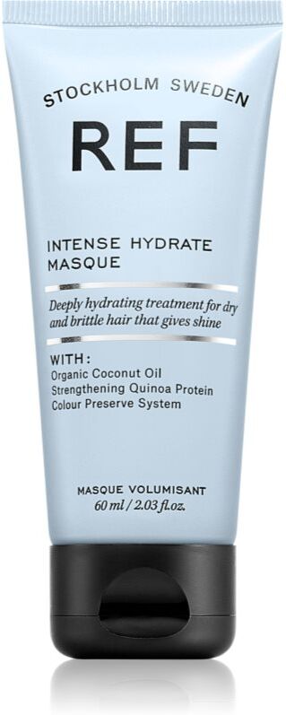 REF Intense Hydrate Masque masque hydratant et nourrissant intense pour cheveux secs et indisciplinés 60 ml