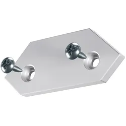 Schlüter Systems LIPROTEC-LLE Endkappe Aluminium Alu natur matt eloxiert Höhe: 16 mm