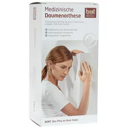 BORT Soft Daumenschiene kurz M haut 1 St