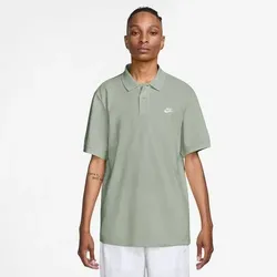 NIKE Herren Polo M NK CLUB SS POLO PIQUE, Größe M in Weiß Weiß