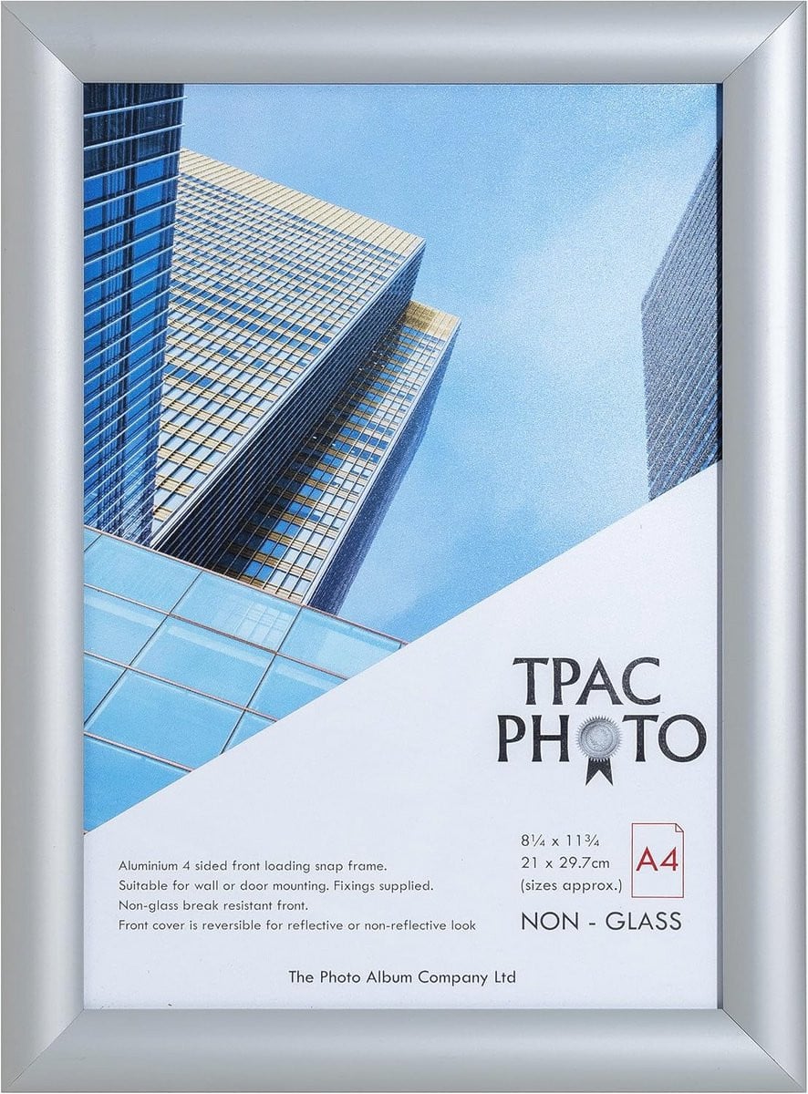 SNAP Poster Certificaat Foto Display A4 Zilver