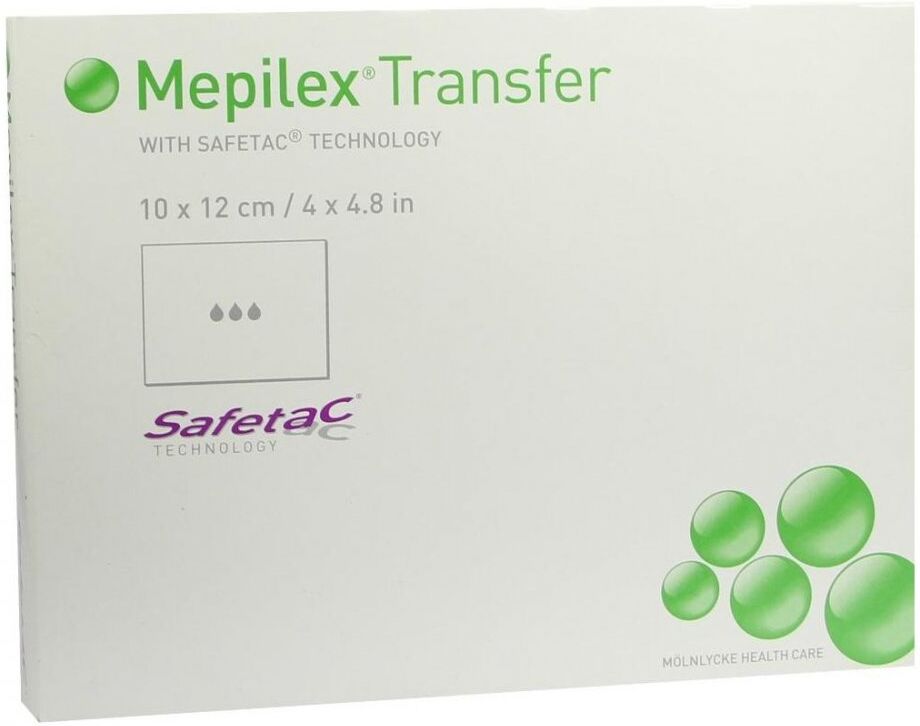 Mepilex Transfer Wundverband 10x12cm 5stk