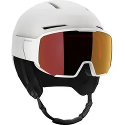 SALOMON Herren Helm HELMET OSMO SIGMA White/UNIV PR, Größe 59/62 in Grau Grau