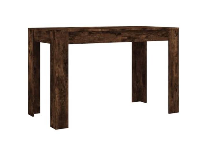 Esstisch Räuchereiche 120x60x76 cm Holzwerkstoff Minimalistischer Stil, robuste Tischplatte, leicht zu reinigen, für Küche, Esszimmer, Bistro