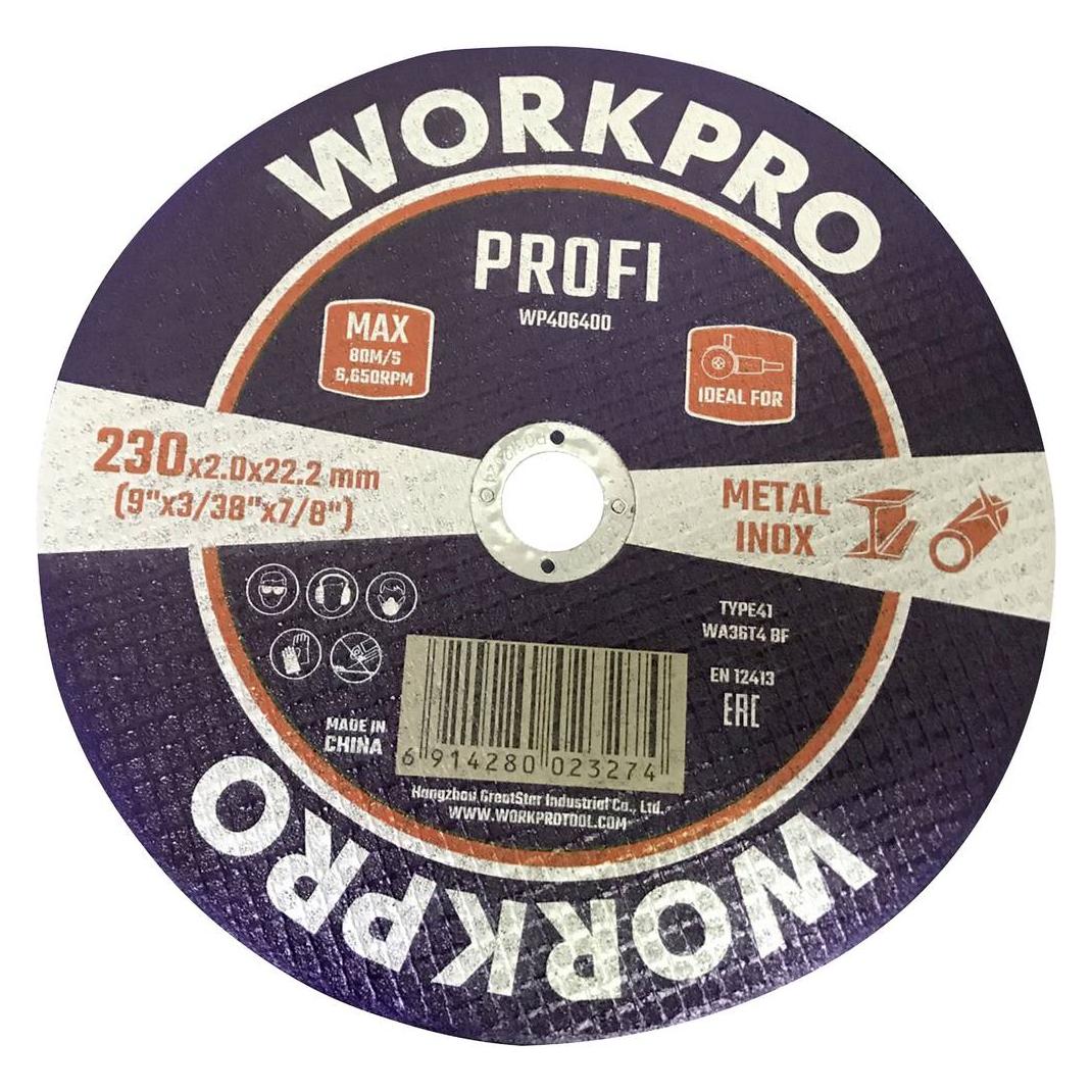 Workpro Trennscheibe Metall Profi - 230 mm 10 STK (WP406400)
