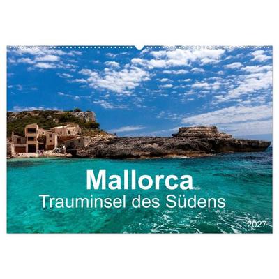 Mallorca - Trauminsel des Südens (Wandkalender 2027 DIN A2 quer), CALVENDO Monatskalender