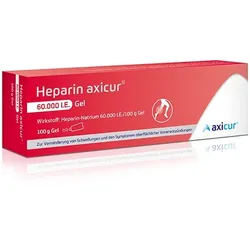 HEPARIN AXICUR 60.000 I.E. Gel 100 g