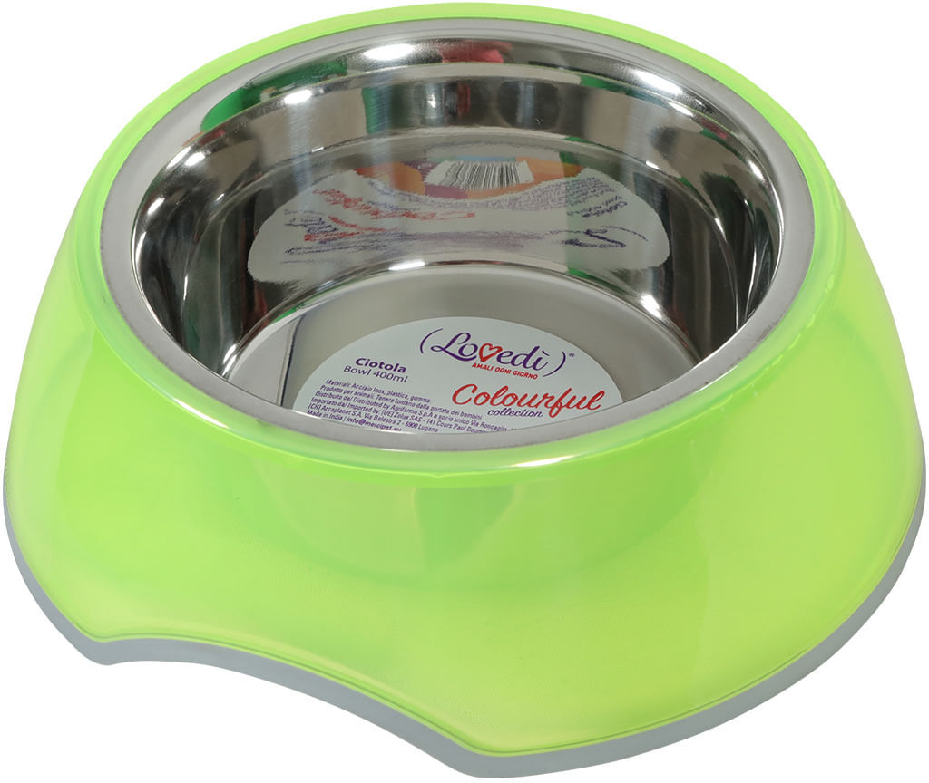 LOVEDI Lovedì Ciotola Colourful Collection 400ML VERDE