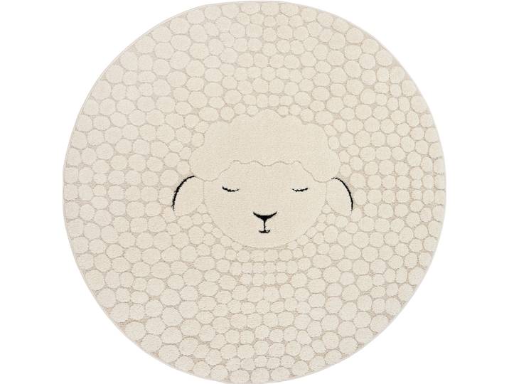Teppich MERINOS Eclipse kids , beige (cream), H:14mm Ø:160cm, Polypropylen, Teppiche, Teppich, Teppich für Kinderzimmer, Kinderteppich, Spielteppich, Pflegeleicht