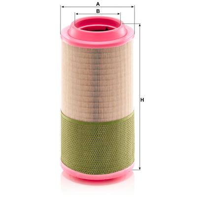 MANN-FILTER Luftfilter NLG Piclon C 22 625 211mm für Iveco MAN