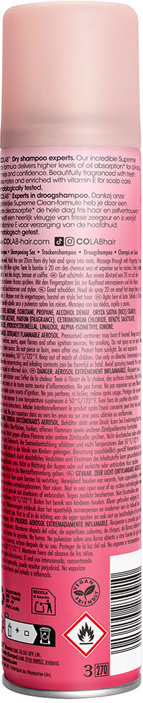 Colab Shampoo seco Supreme Clean 200 ml