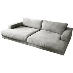 BIG SOFA MADELINE Silber Webstoff