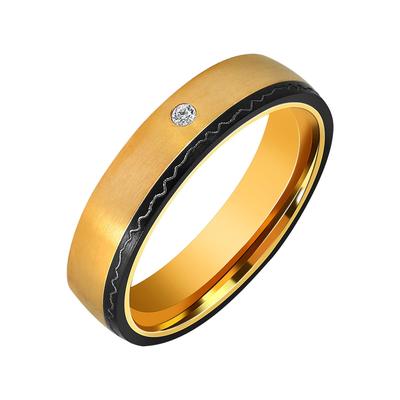 Partnerring AKZENT "Stanka, langlebig" Gr. 54, weiß, Fingerringe, Damen, 54, Edelstahl
