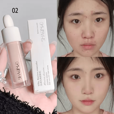 Uplift Curations 3 Color Silky Cream Concealer Palette For Dark Circles, Acne Marks & Face Brightening 2