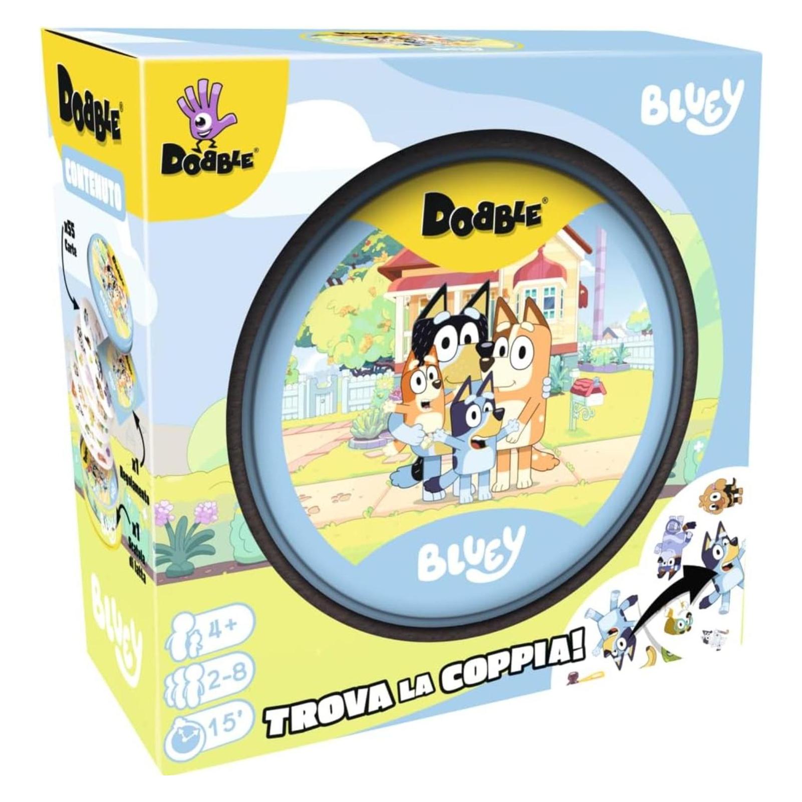 Asmodée Dobble Bluey - Ed. Italiana (2 - 6 Spieler) (61585214)