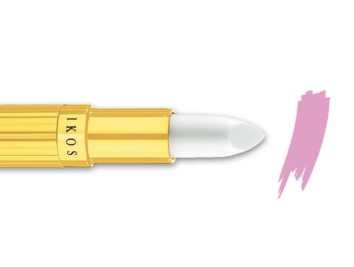 Ikos denkender Lippenstift, Weiss-Perlmuttrosa