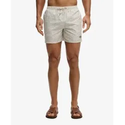 Superdry für Herren. M3010262A Premium Printed 15 weißer Badeanzug (XL), Strandbekleidung, Recyceltes Polyester