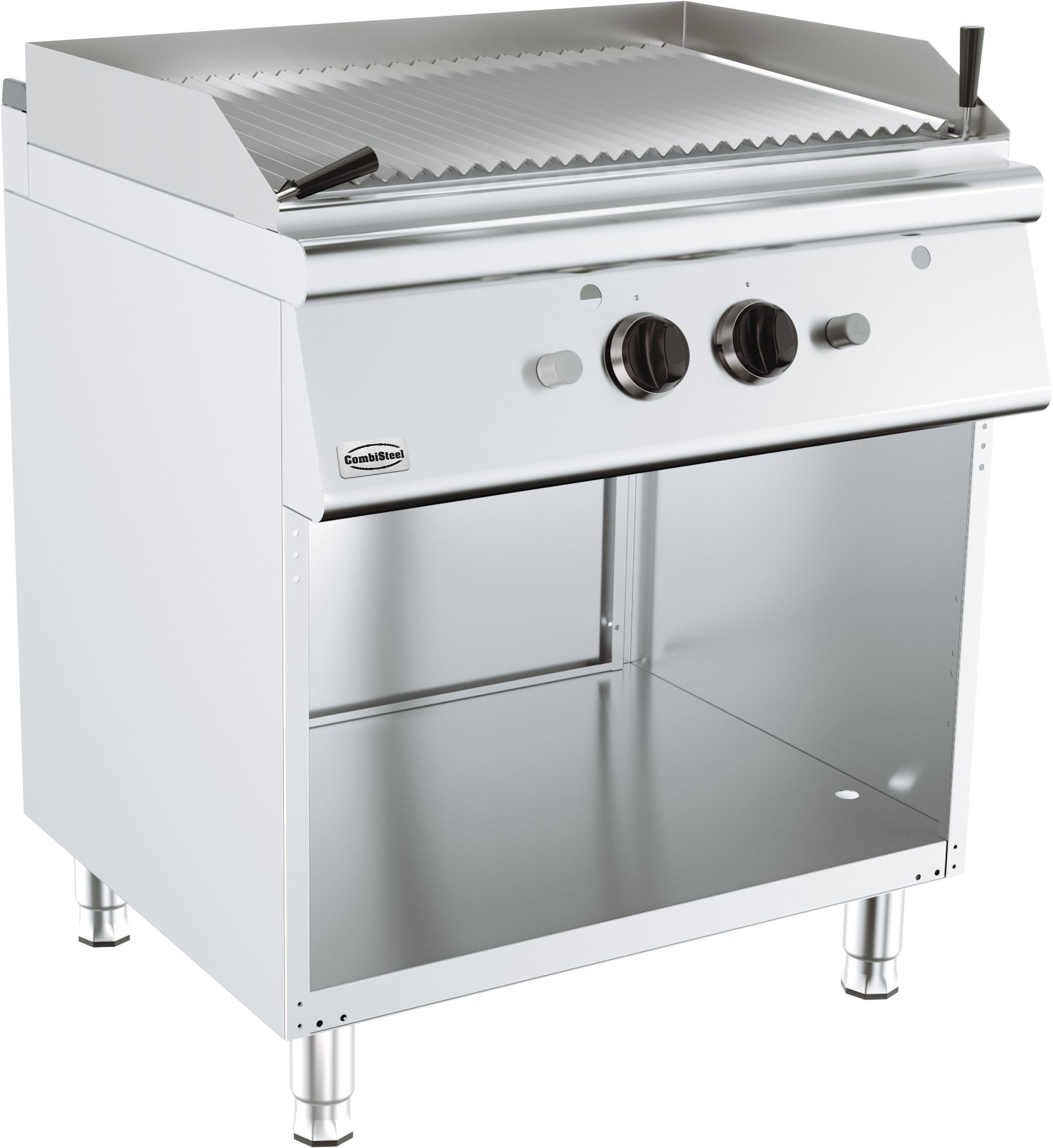 CHEFGASTRO Base 900 Gas Lavasteingrill HxBxT 90x80x90cm