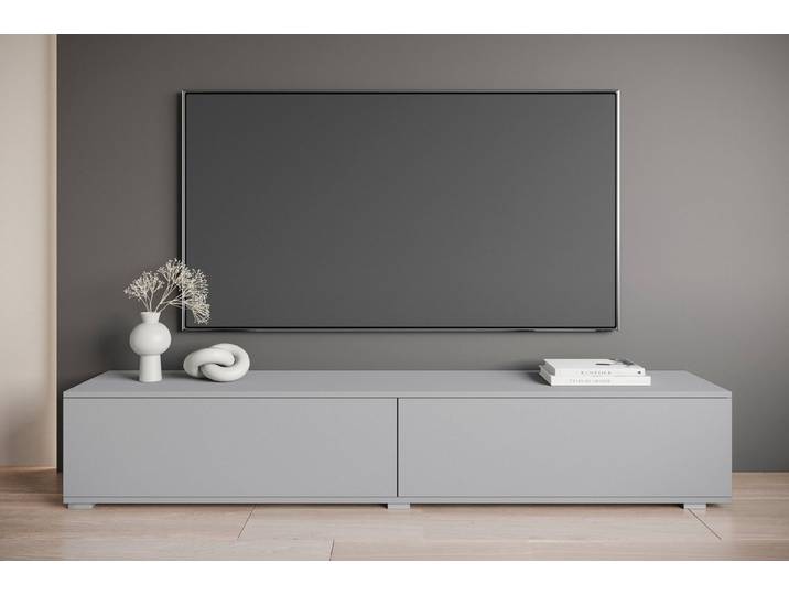 OTTO home Lowboard Kenia (1 St), 2 Klappen – flexibel hängend oder stehend montierbar