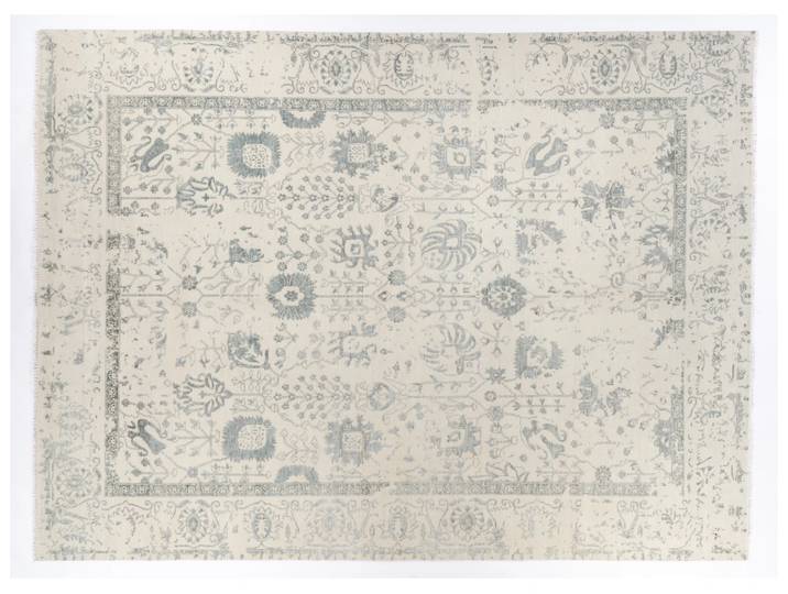 Moderner Teppich Hamedan Negra/ Farbe: Grau / Masse (BxT) :274x368 cm