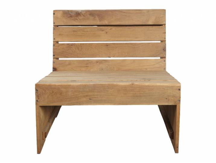House Doctor Woodie lounge stoel hout