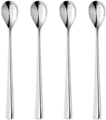 Robert Welch Malvern Bright Set of 4 Long Handled Spoons