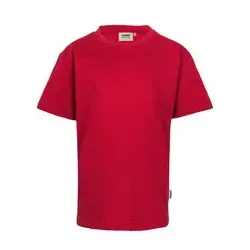 Kinder T-Shirt Classic 210, rot, Größe 128 - rot - 128