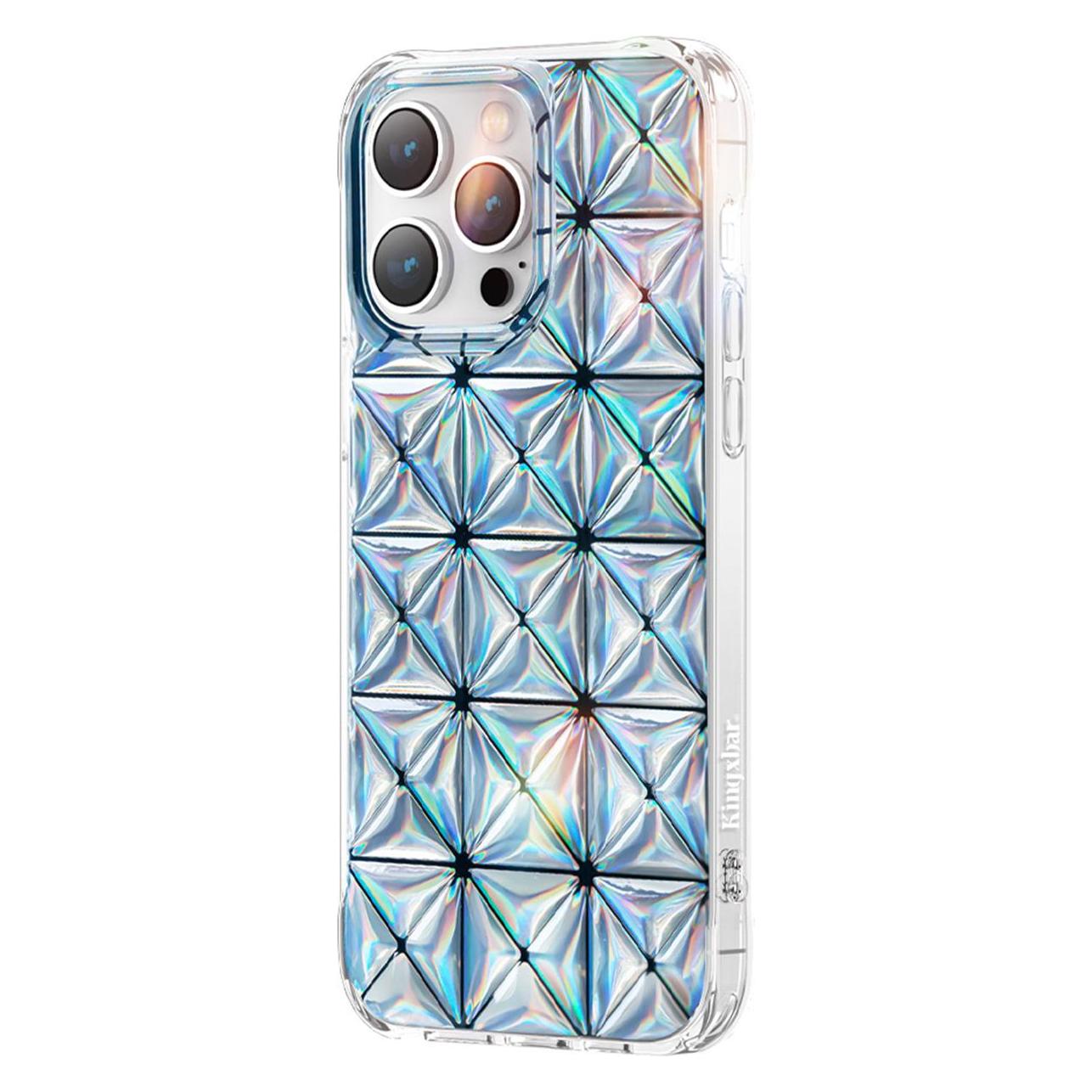 Kingxbar Miya Series case for iPhone 14 Plus cover back cover laser color (Apple iPhone 14 Plus) (Kingxbar iPhone 14 Plus Miya Series-Laser Color)