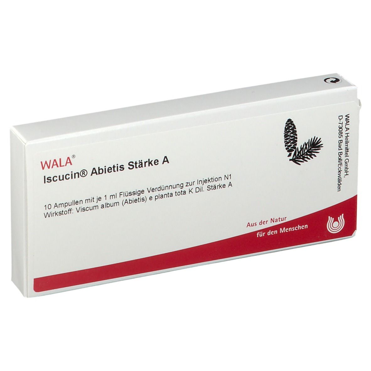 Iscucin abietis Stärke A Ampullen 10x1 ml