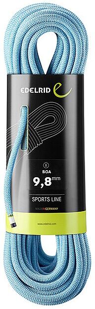 EDELRID Bergseil Boa 9,8 mm blau   40M B