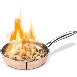 Spring Sauteuse Culinox Line ø20cm, Pfanne + Kochtopf, Kupfer