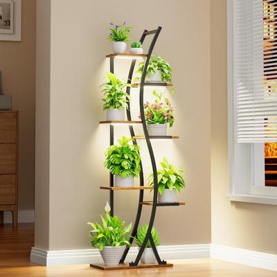 No Plant Stand Indoor with Grow Lights - 19.69 x 9.45 x 62.99 inches