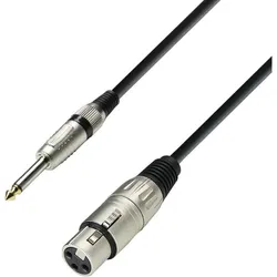 Adam Hall 3 STAR MFP 1000 Mikrofonkabel XLR (10 m, XLR Kabel), Audiokabel