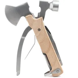 Kikkerland, Multi-Tool, Multitool Holzaxt (10 Funktionen)