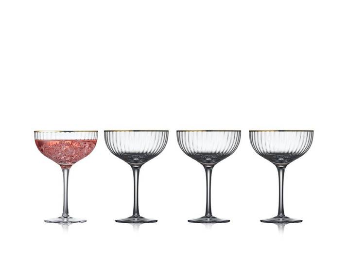 Cocktailglas Lyngby Palermo 4 Stück, 31,5 cl , transparent, H:16cm, Glas, Trinkgefässe, Cocktailglas