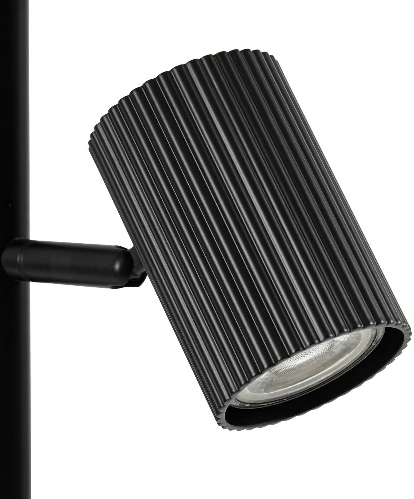 Stehlampe Kardis Lindby, schwarz, für Wohn- / Esszimmer, Metall, Modern, Stehlampe
