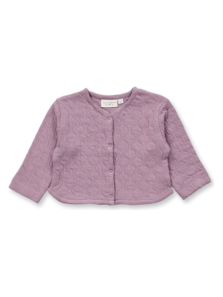 Sense Organics Cardigan "Baoo" in Mauve - 74