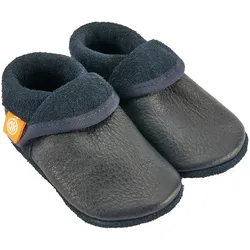 Orangenkinder Krabbel- und Hausschuhe, blau, 22