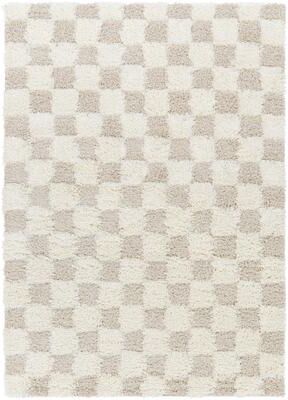 Livabliss Sibari Modern Checkered Plush Area Rug