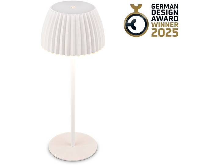 BRILONER LEUCHTEN LED Tischleuchte Akku LED Tischleuchte , weiß, Leuchten, LED Tischleuchte