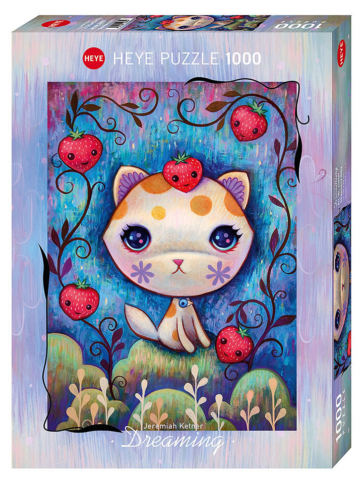 HEYE 1.000tlg. Puzzle "Strawberry Kitty" - ab 12 Jahren - onesize