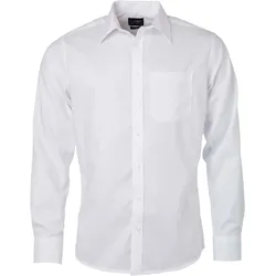 James & Nicholson Herren Micro-Twill Hemd langarm JN682