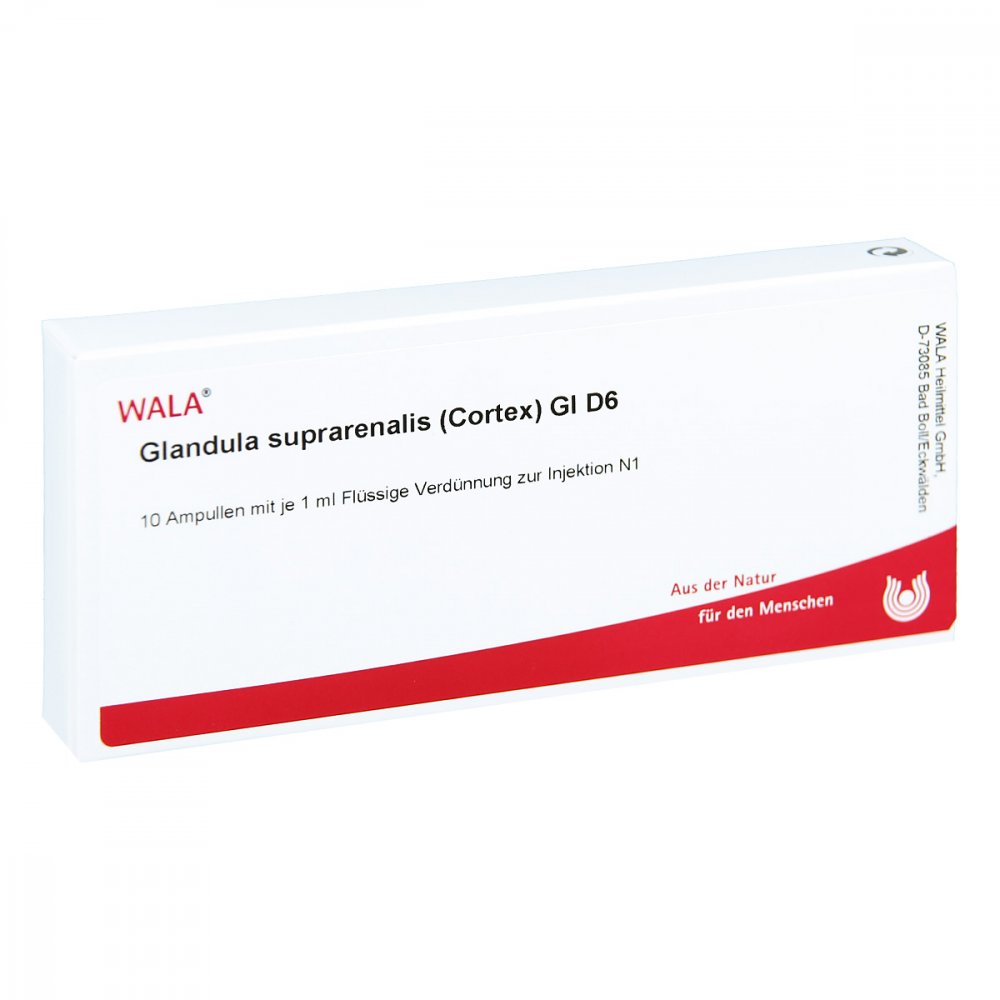 WALA Heilmittel GmbH Glandula Supraren. Cort. Gl D6 Ampullen 03357151