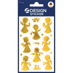 AVERY Zweckform Aufkleber Weihnachten, gold